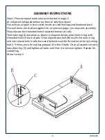 Preview for 4 page of Furniture Solutions 15DIJ3SS Instruction Manual