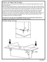 Предварительный просмотр 5 страницы Furniture Solutions 17ONT06B Instruction Manual