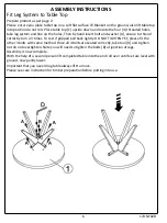 Предварительный просмотр 6 страницы Furniture Solutions 17ONY02B Instruction Manual