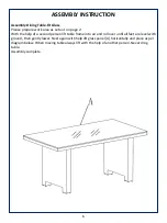 Preview for 6 page of Furniture Solutions 18LIDLD.F Instruction Manual