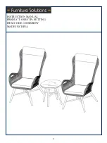 Furniture Solutions 18OSBBS3W Instruction Manual preview