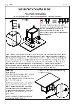 Preview for 7 page of Furniture Solutions 19WESTC.S Instruction Manual