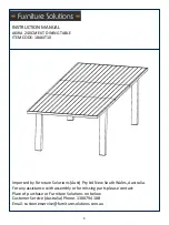 Preview for 1 page of Furniture Solutions AKIRA 18AKIT10 Instruction Manual