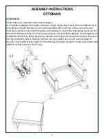 Preview for 5 page of Furniture Solutions ARCADIA 17ARCB2SW Instruction Manual