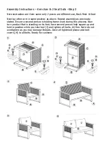 Предварительный просмотр 7 страницы Furniture Solutions ARCADIA 17ARCL4SW Instruction Manual