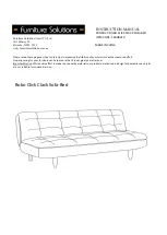 Preview for 1 page of Furniture Solutions BOBO 14BOB3S0 Instruction Manual