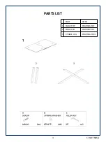 Предварительный просмотр 3 страницы Furniture Solutions CAESAR EXT 17CAET68SG Instruction Manual