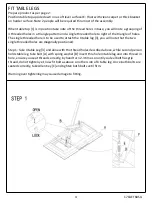 Предварительный просмотр 4 страницы Furniture Solutions CAESAR EXT 17CAET68SG Instruction Manual