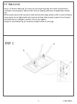 Предварительный просмотр 5 страницы Furniture Solutions CAESAR EXT 17CAET68SG Instruction Manual