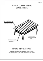 Preview for 4 page of Furniture Solutions CAYLA Assembly Instructions