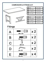 Preview for 3 page of Furniture Solutions MUNICH 18MUNT06 Instruction Manual