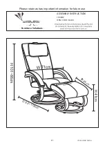 Furniture Solutions Recline & Relax LOUVRE 16LOU Assembly Instruction Manual preview