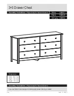 Furniture To Go 1040601 Assembly Instructions Manual предпросмотр