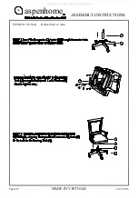 Preview for 2 page of Furniture Values International Aspenhome I39-366A Assembly Instructions