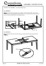 Предварительный просмотр 2 страницы Furniture Values International aspenhone I356-6050-BRB Assembly Instructions