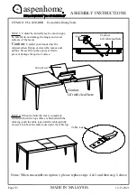 Предварительный просмотр 3 страницы Furniture Values International aspenhone I356-6050-BRB Assembly Instructions