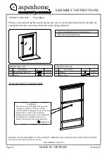 Furniture Values International I206-465F Assembly Instructions preview