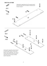 Preview for 8 page of furniture123 AGL047 User And Installation Manual