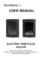 Preview for 1 page of furniture123 AGL048 User Manual