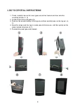 Preview for 7 page of furniture123 AGL048 User Manual