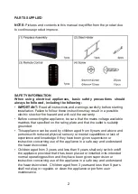 Preview for 3 page of furniture123 AGL049 User Manual