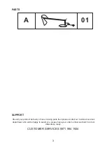 Preview for 3 page of furniture123 DMM002 User Manual