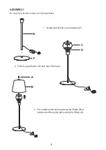 Preview for 4 page of furniture123 DMM005 User Manual