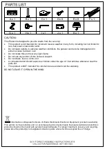 Preview for 3 page of furniture123 FTR063 Assembly Instructions