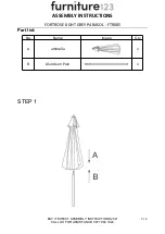 Preview for 3 page of furniture123 FTR085 Assembly Instructions