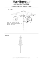 Preview for 4 page of furniture123 FTR085 Assembly Instructions