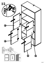 Preview for 17 page of furniture24 LBLR82 Assembling Instruction