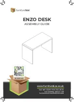 Preview for 1 page of FURNITUREBOX ENZO DESK Assembly Manual