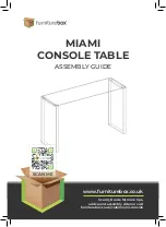 FURNITUREBOX MIAMI Assembly Manual preview