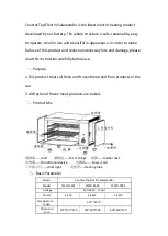 Preview for 2 page of Furnotel FSESD-0603 Instruction Manual