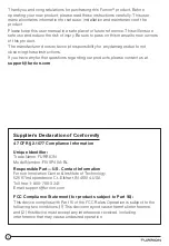 Preview for 2 page of Furrion EPOD FIVSP40A-BL User Manual