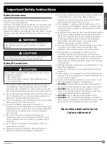 Preview for 3 page of Furrion FCR14ACBQA-BL Instruction Manual