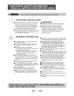 Preview for 3 page of Furrion FDW18SAC-SS Instruction Manual