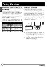 Preview for 8 page of Furrion FEFD22S0A Instruction Manual