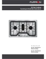 Preview for 1 page of Furrion FGH4ZSA-SB Operating And Installation Instructions