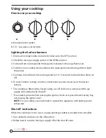 Preview for 8 page of Furrion FGH4ZSA-SB Operating And Installation Instructions