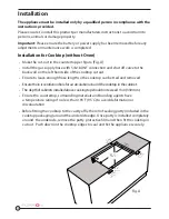 Предварительный просмотр 10 страницы Furrion FGH4ZSA-SB Operating And Installation Instructions