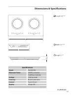 Предварительный просмотр 17 страницы Furrion FIH2ZEA-BG Operating And Installation Instructions