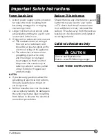 Предварительный просмотр 7 страницы Furrion FMSM09-BL Instruction Manual