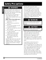 Preview for 2 page of Furrion FSRB17CA-BL Instruction Manual