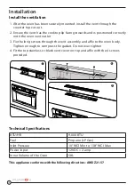 Preview for 14 page of Furrion FSRI22LA-SS Operating And Installation Instructions