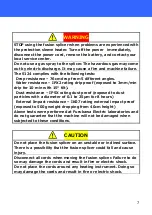 Предварительный просмотр 8 страницы Furukawa electric S124 User Manual