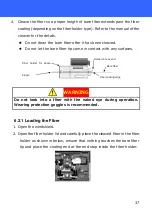 Предварительный просмотр 38 страницы Furukawa electric S124 User Manual