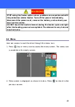 Предварительный просмотр 49 страницы Furukawa electric S124 User Manual