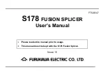 Furukawa electric S178 User Manual preview