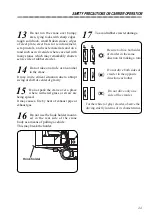 Предварительный просмотр 13 страницы Furukawa Unic URW370C4U Series Operation & Maintenance Manual